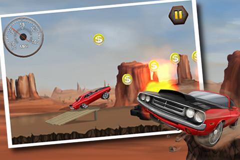 StuntCarChallenge - Gameplay image of android game