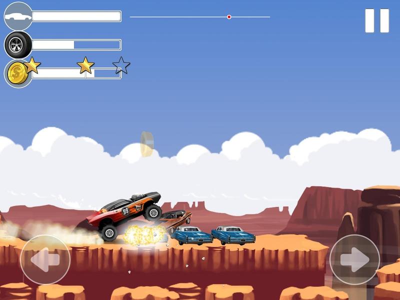Monster Car Stunts - عکس بازی موبایلی اندروید