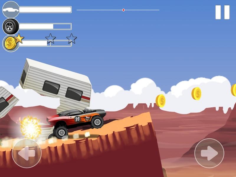 Monster Car Stunts - عکس بازی موبایلی اندروید