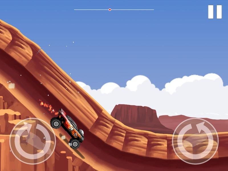 Monster Car Stunts - عکس بازی موبایلی اندروید