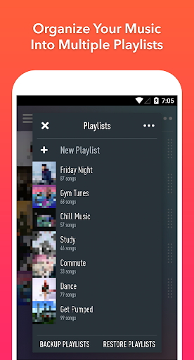 SongFlip Music Streamer Player - عکس برنامه موبایلی اندروید