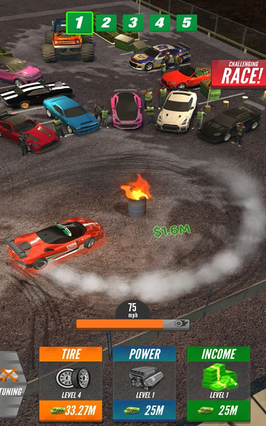 Drift 2 Drag - Gameplay image of android game