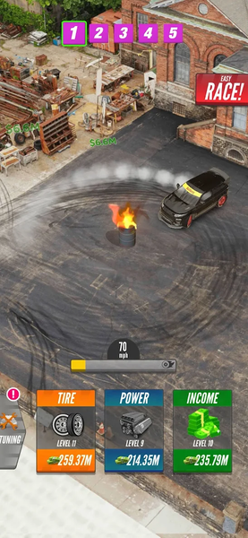 Drift 2 Drag - Gameplay image of android game