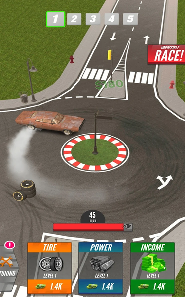 Drift 2 Drag - Gameplay image of android game