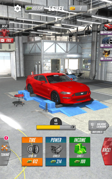Dyno 2 Race - Car Tuning - Gameplay image of android game