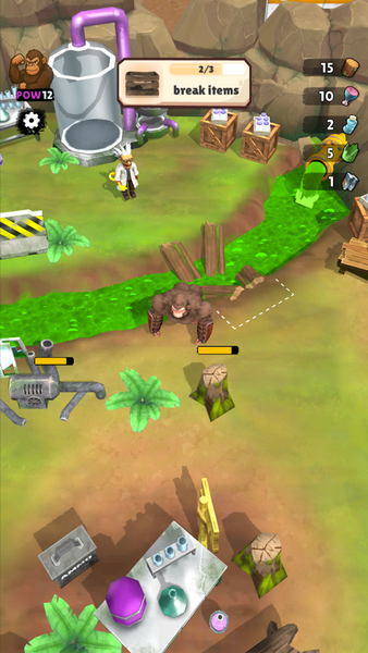 Ape Rampage - عکس بازی موبایلی اندروید