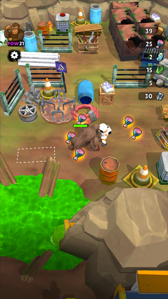 Ape Rampage - عکس بازی موبایلی اندروید