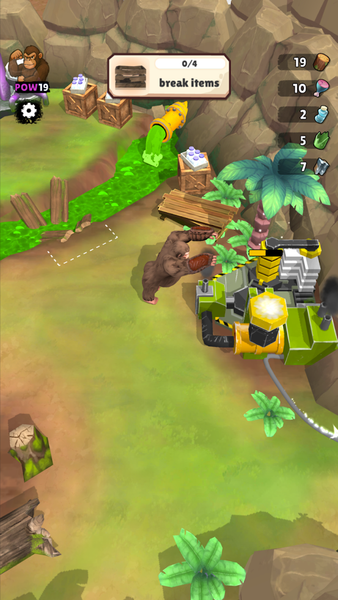 Ape Rampage - عکس بازی موبایلی اندروید