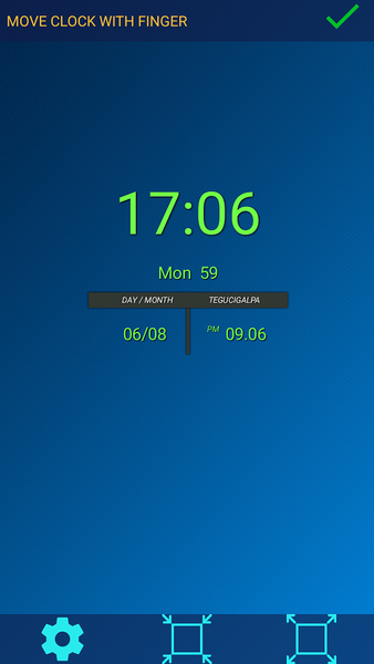 World Time Live Wallpaper - Image screenshot of android app