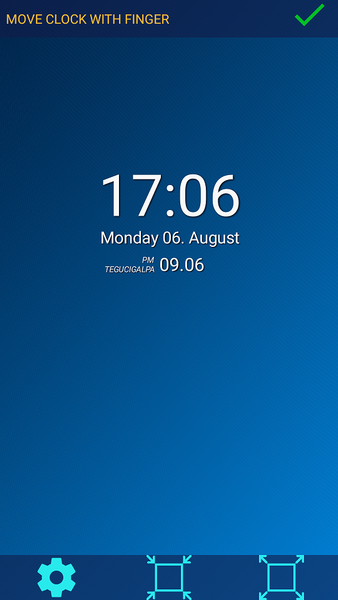 World Time Live Wallpaper - Image screenshot of android app