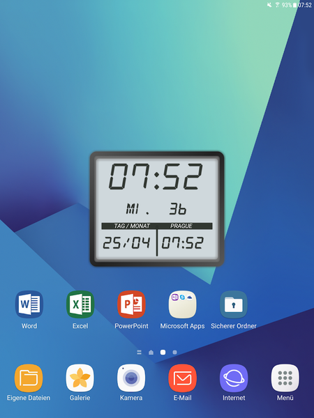World Time Live Wallpaper - Image screenshot of android app