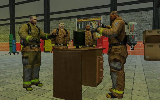 Firefighter School ۳D: Fireman Rescue Hero Game - عکس بازی موبایلی اندروید
