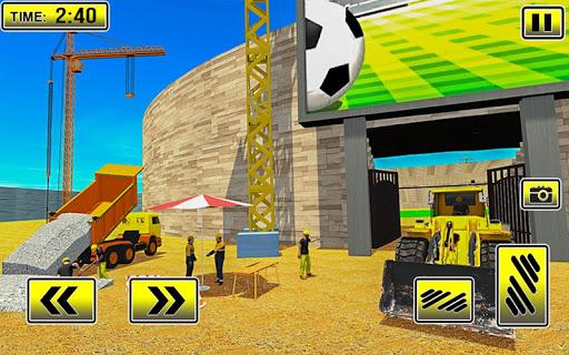 Football Stadium Builder: New ۳D Construction Game - عکس بازی موبایلی اندروید