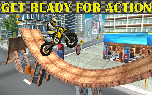 Real Bike Stunts Trial Bike Racing ۳D game - عکس بازی موبایلی اندروید