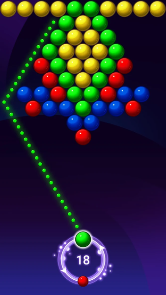 Bubble Shooter Blast - Gameplay image of android game