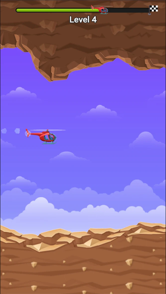 Heli Hero - Helicopter Game - Gameplay image of android game