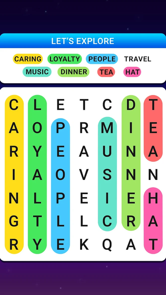 Word Search Puzzle Game - عکس بازی موبایلی اندروید