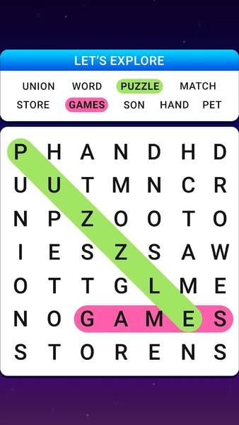 Word Search Puzzle Game - عکس بازی موبایلی اندروید