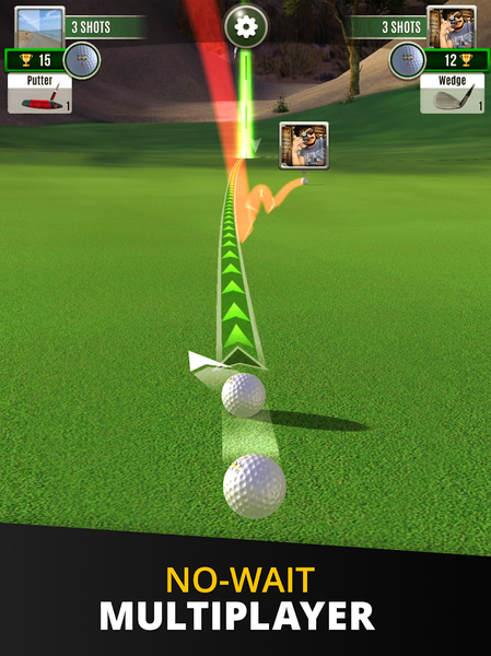 Ultimate Golf! - Gameplay image of android game