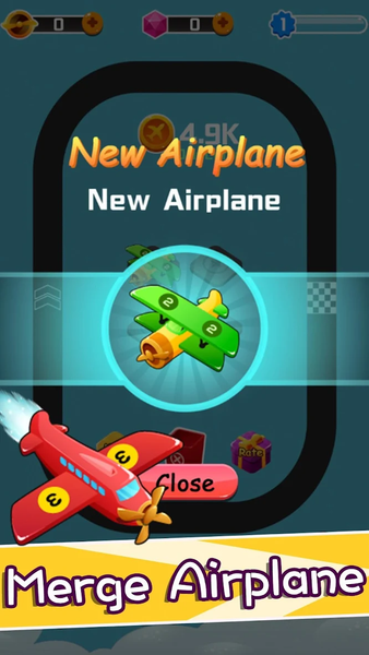 Merge Airline Tycoon-Idle Airp - عکس بازی موبایلی اندروید