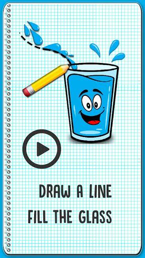 New Draw Water to Happy Glass 2020 - Gameplay image of android game