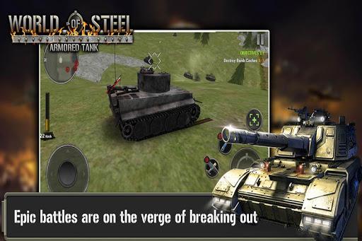 World Of Steel Armored Tank - عکس بازی موبایلی اندروید