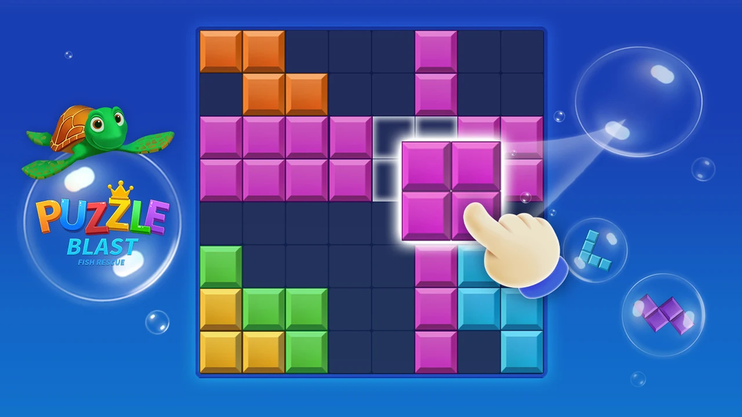 Puzzle Blast: Fish Rescue - Image screenshot of android app