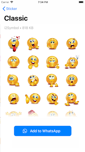 i۲Sticker WAStickerApps - عکس برنامه موبایلی اندروید