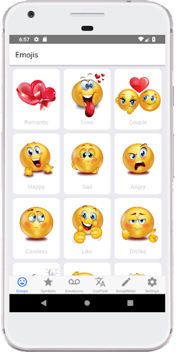i۲Symbol Emoji - عکس برنامه موبایلی اندروید