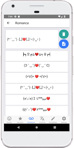 i۲Symbol Emoji - عکس برنامه موبایلی اندروید