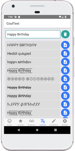 i۲Symbol Emoji - عکس برنامه موبایلی اندروید