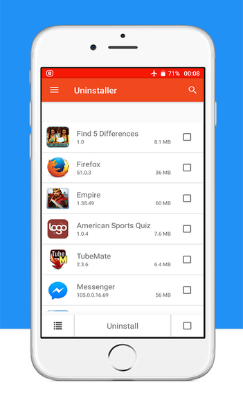 Uninstaller - App Manager - عکس برنامه موبایلی اندروید