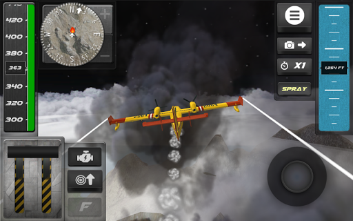Airplane Firefighter Sim - عکس بازی موبایلی اندروید