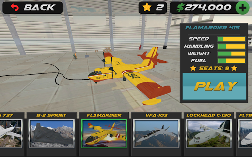 Airplane Flight Pilot 3D - Gameplay image of android game