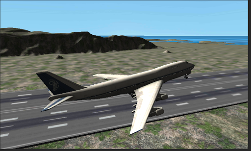 Airplane Flight Simulator 3D - Gameplay image of android game