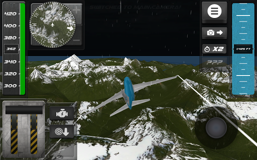 Airplane Flight Simulator 2017 - Gameplay image of android game