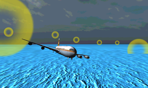 3D Airplane Flight Sim - Gameplay image of android game
