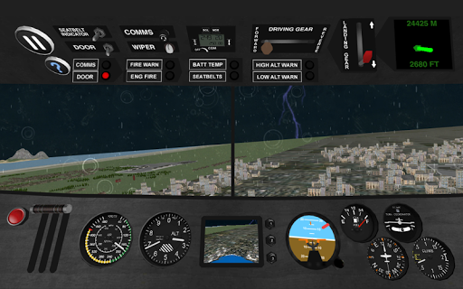 Airplane Pilot Sim - Gameplay image of android game