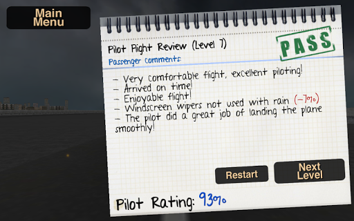 Airplane Simulator Pilot 3D - Gameplay image of android game