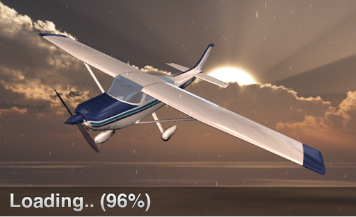 Airplane Simulator Pilot 3D - Gameplay image of android game