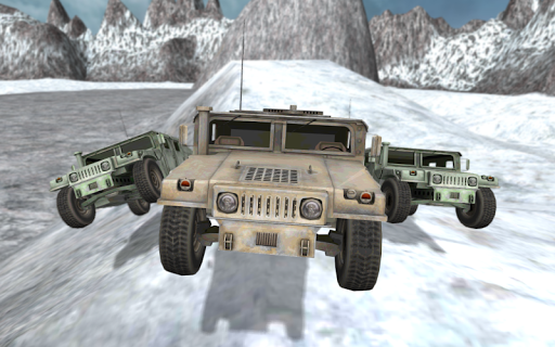 Army 4x4 Snow Driving 3D - عکس بازی موبایلی اندروید