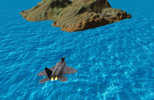 NAVY PLANE SIMULATOR 3D - Gameplay image of android game