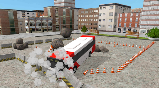 Bus Parking 3D - Gameplay image of android game