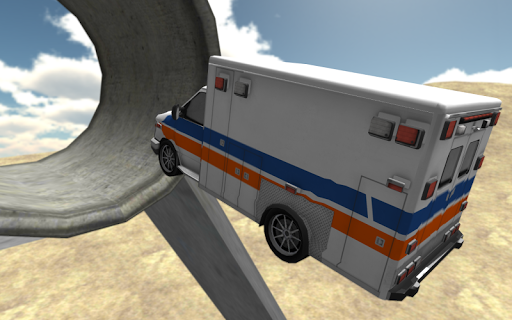 Extreme Ambulance Driving 3D - Gameplay image of android game