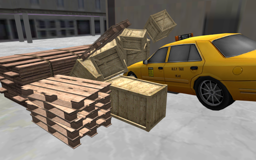 Extreme Taxi Driving 3D - Gameplay image of android game