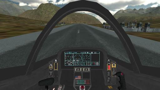 F۱۸ Jet Fighter Simulator ۳D - عکس بازی موبایلی اندروید