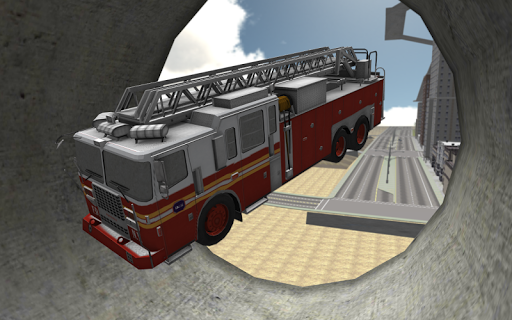 Fire Truck Driving ۳D - عکس بازی موبایلی اندروید