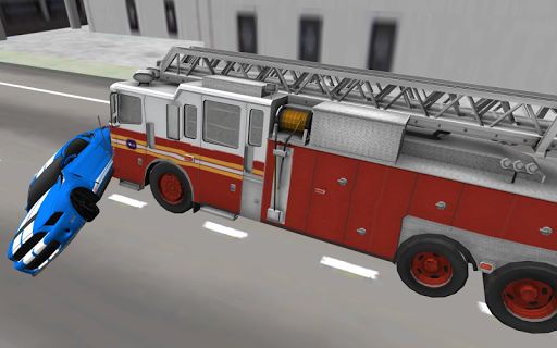 Fire Truck Driving ۳D - عکس بازی موبایلی اندروید