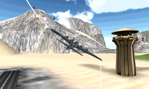 FLIGHT SIMULATOR: War Plane 3D - Gameplay image of android game