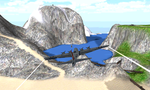 FLIGHT SIMULATOR: War Plane 3D - Gameplay image of android game